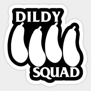 Dildy Bars: White Sticker